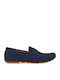 Suede Ανδρικά Loafers σε Μπλε Χρώμα