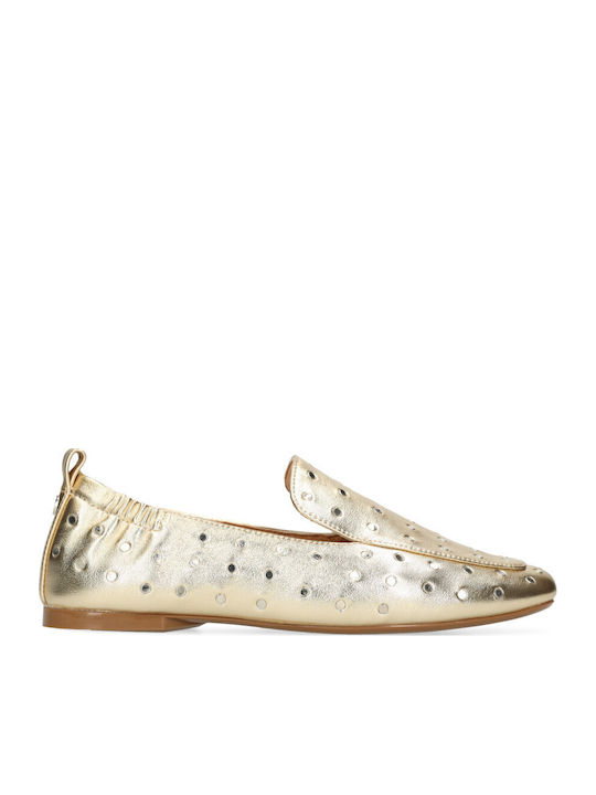 Mexx Women's Loafers in Gold Colour