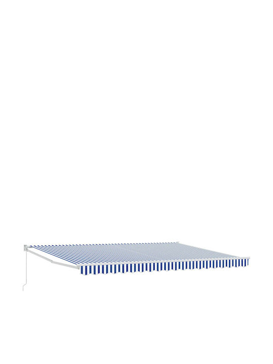vidaXL Τέντα Βεράντας Μπλε 4x2m