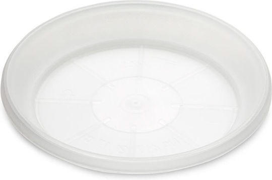 Atmosphera Πιάτο Γλάστρας Πλαστικό Δίάφανο 12x12εκ. 412N