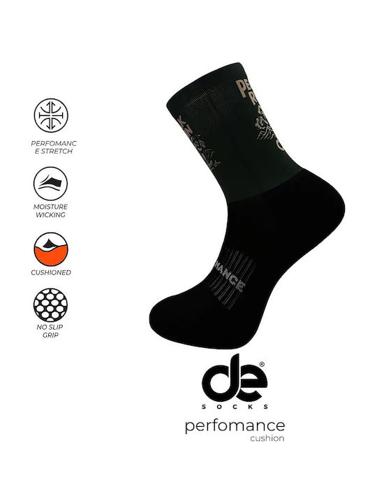 Desocks Laufende Sportsocken Schwarz 1 Paar