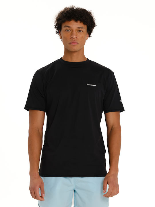 Emerson Männer Kurzärmeliges Sonnenschutzshirt Schwarz