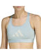 Powerreact Дамска Блуза Светлосин