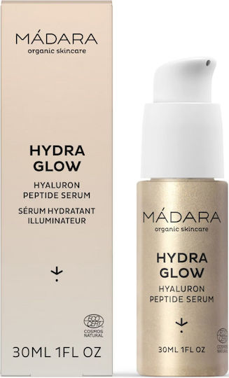 Mádara Hydra Glow Hyaluron Peptide Serum Hyaluronic Serum Peptides Capacity Ml 30