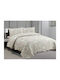 Linea Home ΣΕ018 Σετ Κουβερλί Υπέρδιπλο 220x240cm 2τμχ
