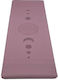 Pro NY-2186 Στρώμα Yoga Burgundy με Ιμάντα Μεταφοράς (183x61cm)