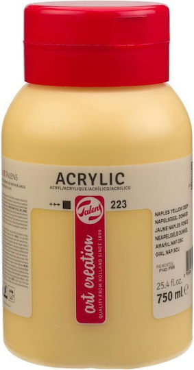 Acrylic Colour Artcreation 223 750ml Naples Yellow Red