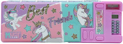 Diakakis Magnetic Pencil Case with Unicorn Calc...