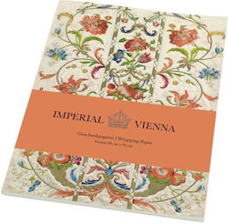 Комплект Опаковъчна Хартия Аксесоари Форма Книга Bekking & Blitz Kunst Historisches Museum Wien Imperial Vienna