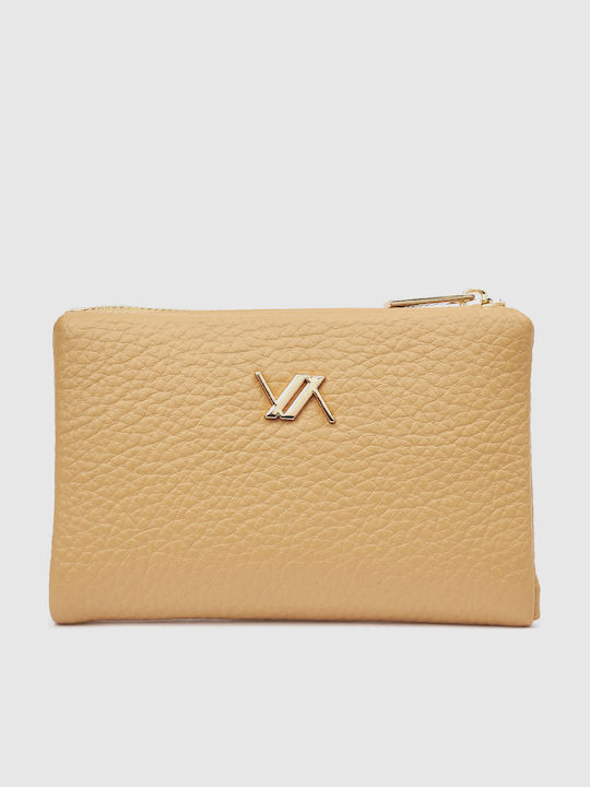 Verde Damenbrieftasche Beige
