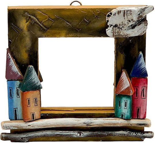Raumdekoration aus Hölzern 14x14cm