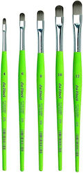 Da Vinci Cat Tongue Brush Short Handle No16 Syn...