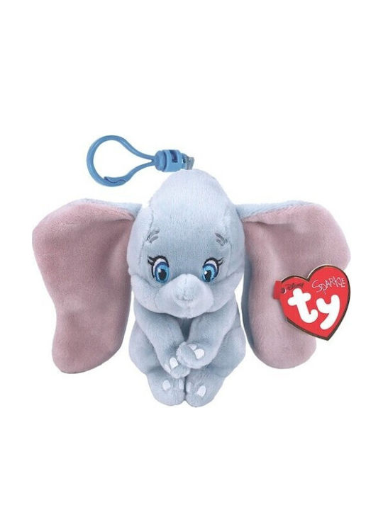 Ty Χνουδωτό Beanie Babies Κλιπ Dumbo Ελεφαντάκι 8,5εκ 1607-35001