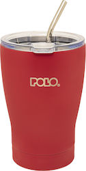Ποτηρι-θερμος Polo Coffee Mug 350ml Red