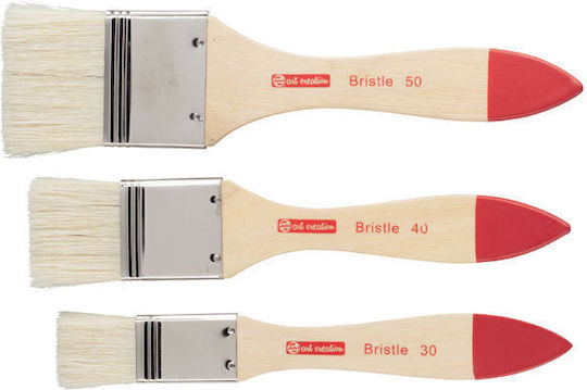 Art Creation Brushes 3pcs Spatula 30 40 50 Oil Acrylic Gouache