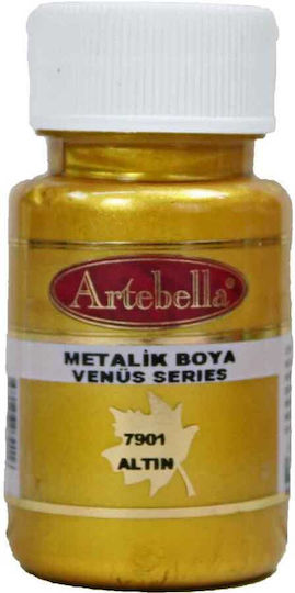 Acrylic Metallic Venus Series No 7901 Gold 50ml Artebella