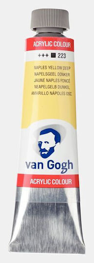 Ακρυλικο Van Gogh 40ml 223 Naples Yellow Deep Συσκ-3τεμ