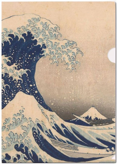 Пластмасов Папка За Архивиране А4 Bekking & Blitz Katsushika Hokusai Rijksmuseum Amsterdam Under Wave Off Kanagawa