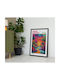 Poster Yayoi Kusama River Sunset Art334 21cm X 30cm White Frame Pvc