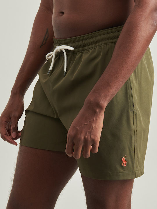 Ralph Lauren Ανδρικό Μαγιό Σορτς Χακί
