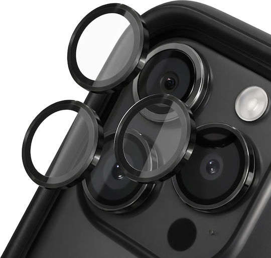 RhinoShield Kameraschutz Für Iphone 15 Pro 15 Pro Max Kratzfest Stoßfest Schwarz