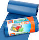 RAVI Trash Bags Capacity 120lt 110x70cm 15pcs Blue