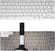 Испанска Клавиатура За Лаптоп Hp Chromebook 11-g2 11-g3 11-g4 11g2 11g3 11g4 11 G2 11 G3 11 G4 788699-001 788699-071 788639-071 Es Без Рамка Бяла Код 41353eswhite