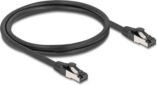 DeLock S/FTP Καλώδιο Δικτύου Ethernet 1m Μαύρο