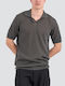 Polo Short Sleeve Blouse Khaki
