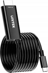Unitek HDMI 2.0 HDMI male - HDMI male Μαύρο