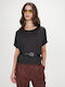 Γυναικείο Oversized T-shirt Μαύρο