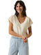Women's Beige T-shirt