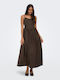 Summer Maxi Dress Brown