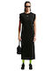 Dress with Tearing Black