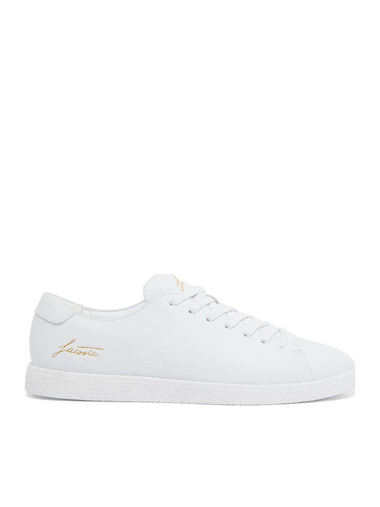 Lacoste Ανδρικά Sneakers Λευκά