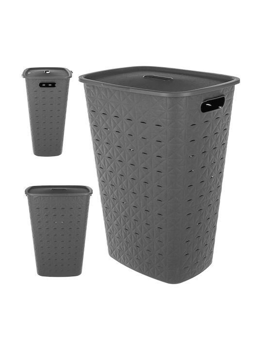 Curver Καλάθι Απλύτων Πλαστικό 56lt με Καπάκι 42x31.6x60cm