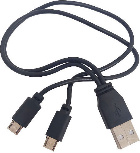 Reguläres USB 2.0 zu Micro-USB-Kabel Schwarz 0,3m 171.220.047 1 Stück