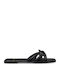 Damen Flache Sandalen Schwarz