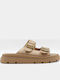 Women's Flat Sandals Beige