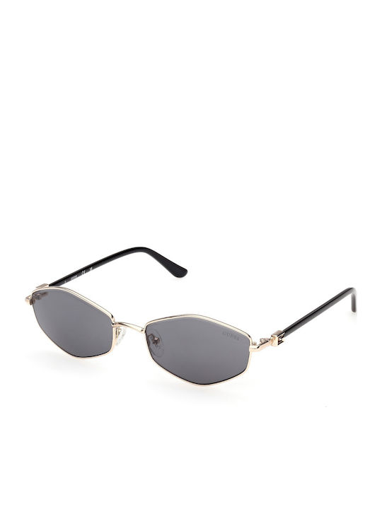 Guess Women's Sunglasses With Gold Frame And Gr...