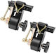 Vevor Ladder Rack Ratchet Straps Black Square Tube Mount 38 Mm Wide X 2.25 M Long Black Ladder Rack Straps Double J-hooks 226.8 Kg Load Heavy Duty Cargo Buckle Lock Strap 2 Pack