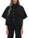 Short Sleeve Women's Shirt Black