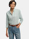 Shirt Shirt Long Sleeve Women's Shirt Green
