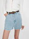 Damen-Shorts - Bermudas Hellblau