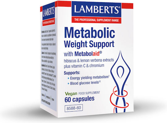 Lamberts Metabolic Weight Support Supplement for Support of Metabolism 60 Capsules