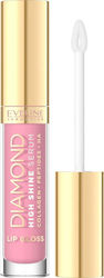 Eveline Diamond Lip Gloss Baby Pink 5ml