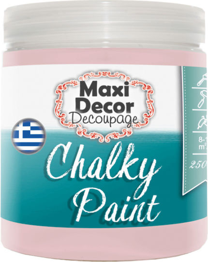 Maxi Decor Kreidefarbe Chalky Farbe 507 Rosa 750ml