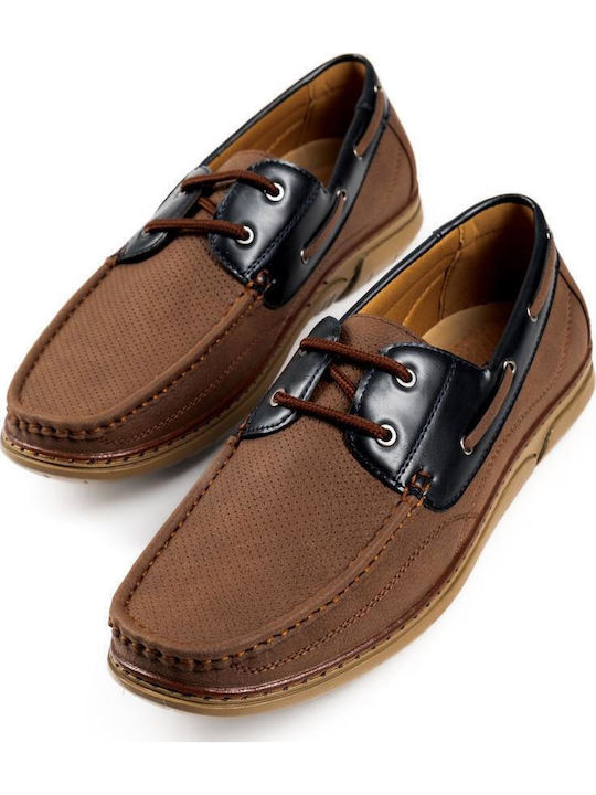 Men's Loafers In Brown Colour