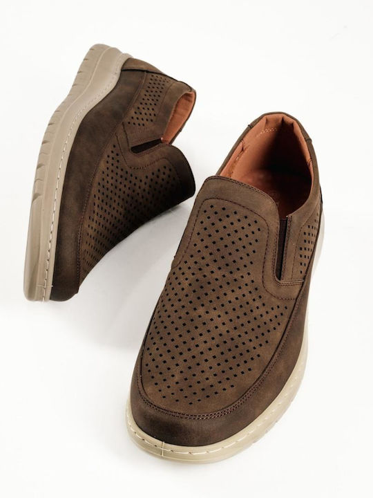 B-Soft Herren Mokassins in Brauner Farbe