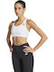 Essentials Damen Sport-BH Weiß